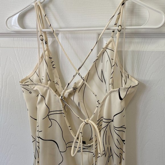 Banana Republic Factory Twist-Front Maxi Slip Dress, Color: Stonewashed, Size S - Picture 6 of 8